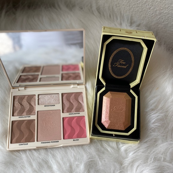 Toofaced highlighter / The coverfx face palette. - Picture 2 of 4